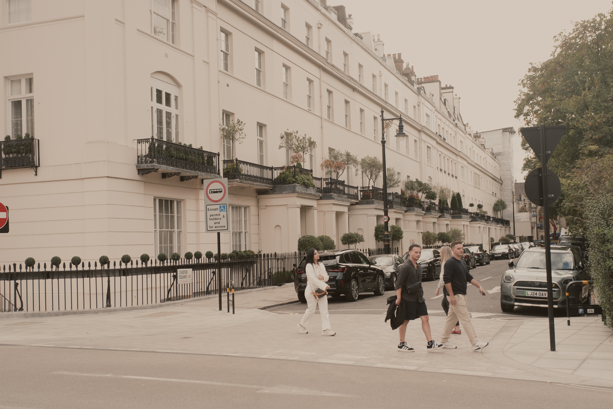Chester Square terrace, Belgravia