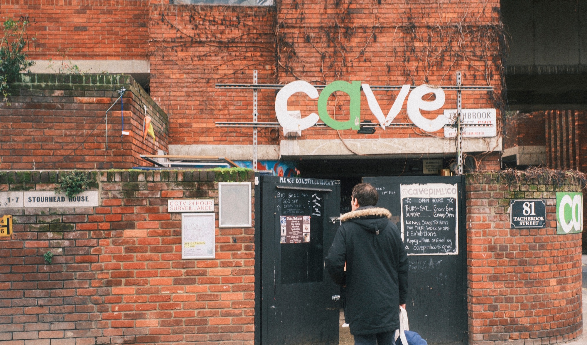 CAVE, Tachbrook Street, Pimlico