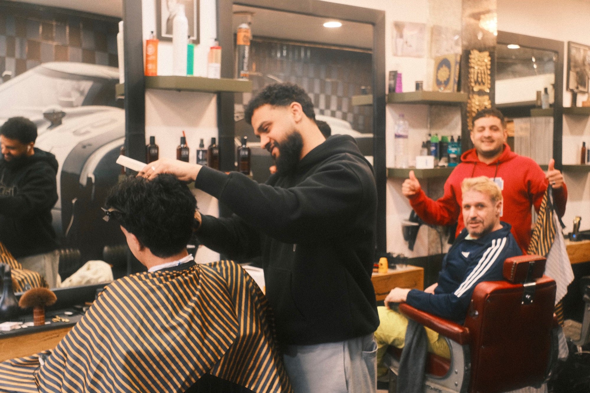 Barbershop interior, Pimlico
